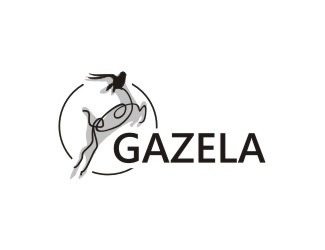 Projekt graficzny logo dla firmy online Gazela