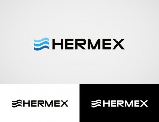 Projekt logo dla firmy HERMEX | Projektowanie logo