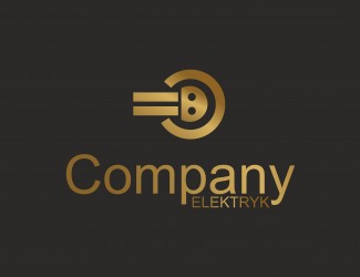 Projekt logo dla firmy Elektryk | Projektowanie logo