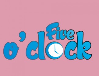 Projekt graficzny logo dla firmy online five o\'clock
