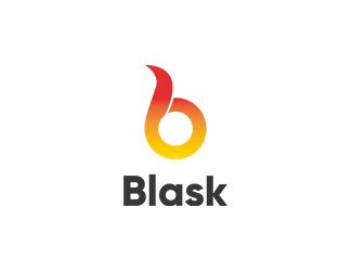 Projekt graficzny logo dla firmy online Blask