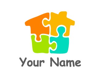 Projekt logo dla firmy dom osiedle logo  | Projektowanie logo