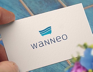 Projekt graficzny logo dla firmy online Wanneo