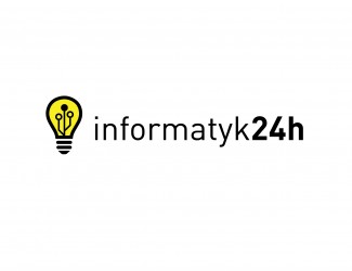 Projekt graficzny logo dla firmy online informatyk24
