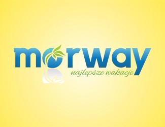 Projekt graficzny logo dla firmy online Morway - Najlepsze wakacja