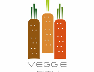 Projektowanie logo dla firmy, konkurs graficzny veggie city