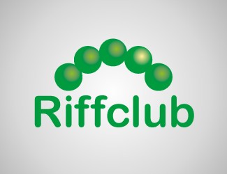 Projekt graficzny logo dla firmy online Riffclub