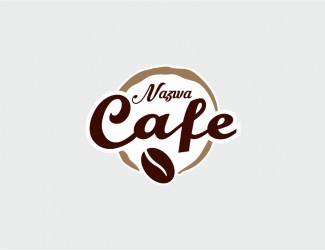 Projekt logo dla firmy Nazwa Cafe | Projektowanie logo