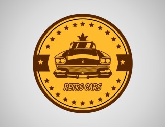 Projekt graficzny logo dla firmy online Retro Car
