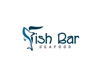 Projekt logo dla firmy fishbar | Projektowanie logo