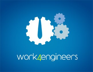 Projekt graficzny logo dla firmy online Work for engineers