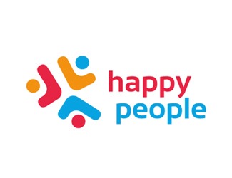 Projekt logo dla firmy HappyPeople | Projektowanie logo