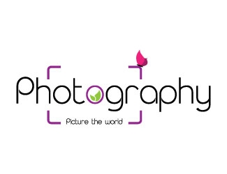 Projekt graficzny logo dla firmy online Photography