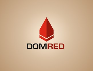 Projekt logo dla firmy DomRed | Projektowanie logo