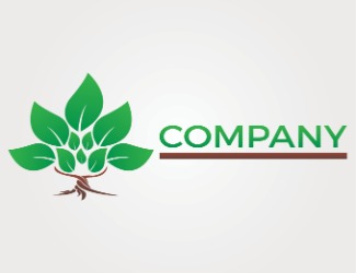 Projekt graficzny logo dla firmy online Drzewko