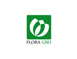 Projekt graficzny logo dla firmy online floragro