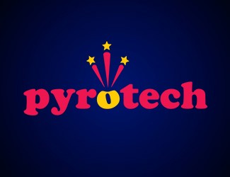 Projekt logo dla firmy Pirotechnika | Projektowanie logo