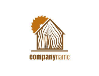 Projekt logo dla firmy tartak | Projektowanie logo