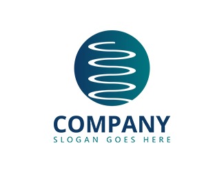 Projekt graficzny logo dla firmy online Waves