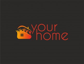 Projekt graficzny logo dla firmy online your home