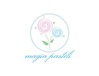 Projekt logo dla firmy Magia Pasteli | Projektowanie logo