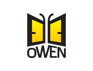 Projektowanie logo dla firmy, konkurs graficzny OWEN - okna lub książki