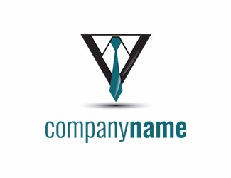 Projekt logo dla firmy krawat | Projektowanie logo