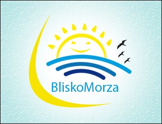Projekt graficzny logo dla firmy online BliskoMorza