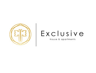 Projekt logo dla firmy Exclusive House & Apartments | Projektowanie logo
