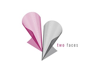Projekt graficzny logo dla firmy online two faces