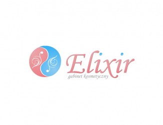 Projekt graficzny logo dla firmy online elixir