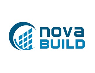 Projekt logo dla firmy Nova Build | Projektowanie logo
