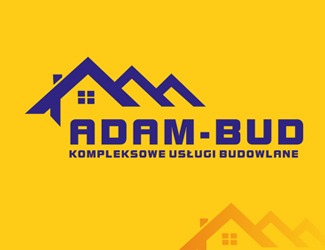 Projekt graficzny logo dla firmy online Adam-Bud