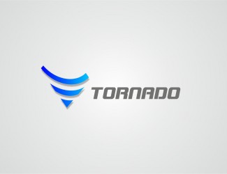 Projekt graficzny logo dla firmy online Tornado