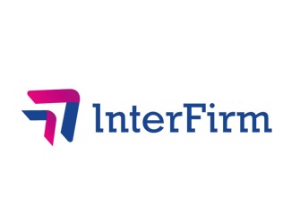 Projekt graficzny logo dla firmy online InterFirm