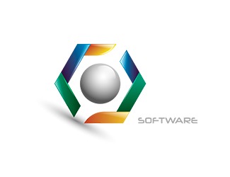 Projekt graficzny logo dla firmy online software