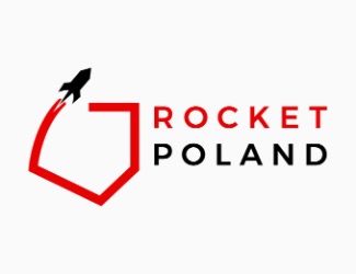 Projekt graficzny logo dla firmy online Rocket Poland