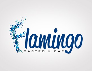 Projekt logo dla firmy Flamingo | Projektowanie logo