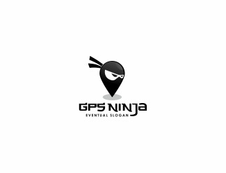 Projekt logo dla firmy GPS NINJA | Projektowanie logo