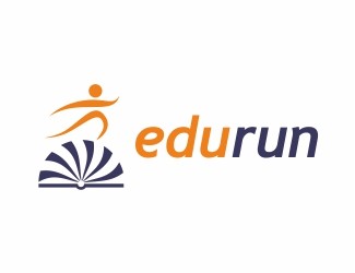 Projekt graficzny logo dla firmy online edurun