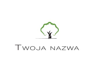 Projekt logo dla firmy drzewo | Projektowanie logo