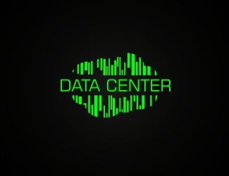 Projekt graficzny logo dla firmy online DATACENTER