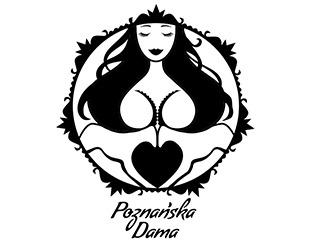 Projekt logo dla firmy Dama z koziołkami | Projektowanie logo
