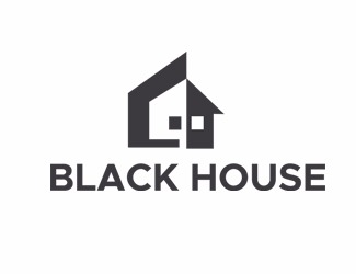 Projekt logo dla firmy Black House | Projektowanie logo