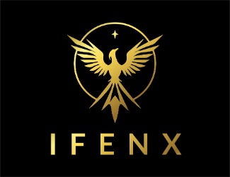 Projekt graficzny logo dla firmy online IFENX