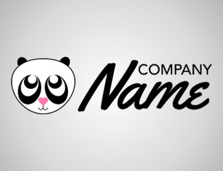 Projekt logo dla firmy Happy Panda | Projektowanie logo