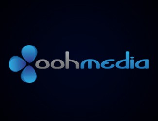 Projekt logo dla firmy ooh media3 | Projektowanie logo