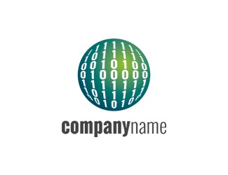 Projekt graficzny logo dla firmy online code