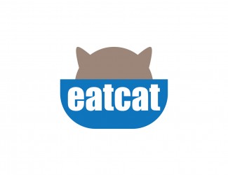 Projekt graficzny logo dla firmy online eatcat