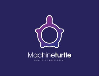 Projekt graficzny logo dla firmy online Machineturtle